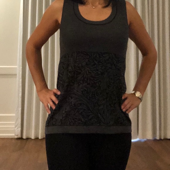 BNWT Votre Nom 100% wool sleeveless long shirt - Picture 1 of 8